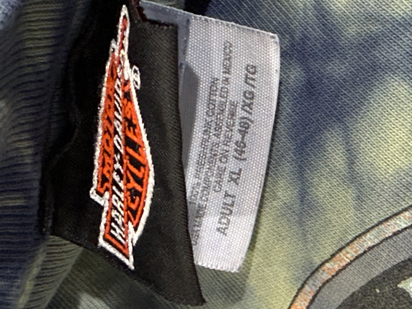 Vintage Harley-Davidson Savannah Georgia Tie-Dye T-Shirt XL