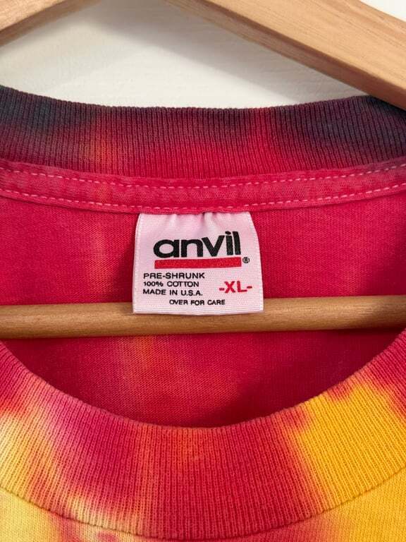 1992 Grateful Dead Lithuania Olympic Basketball T-Shirt Sz XL