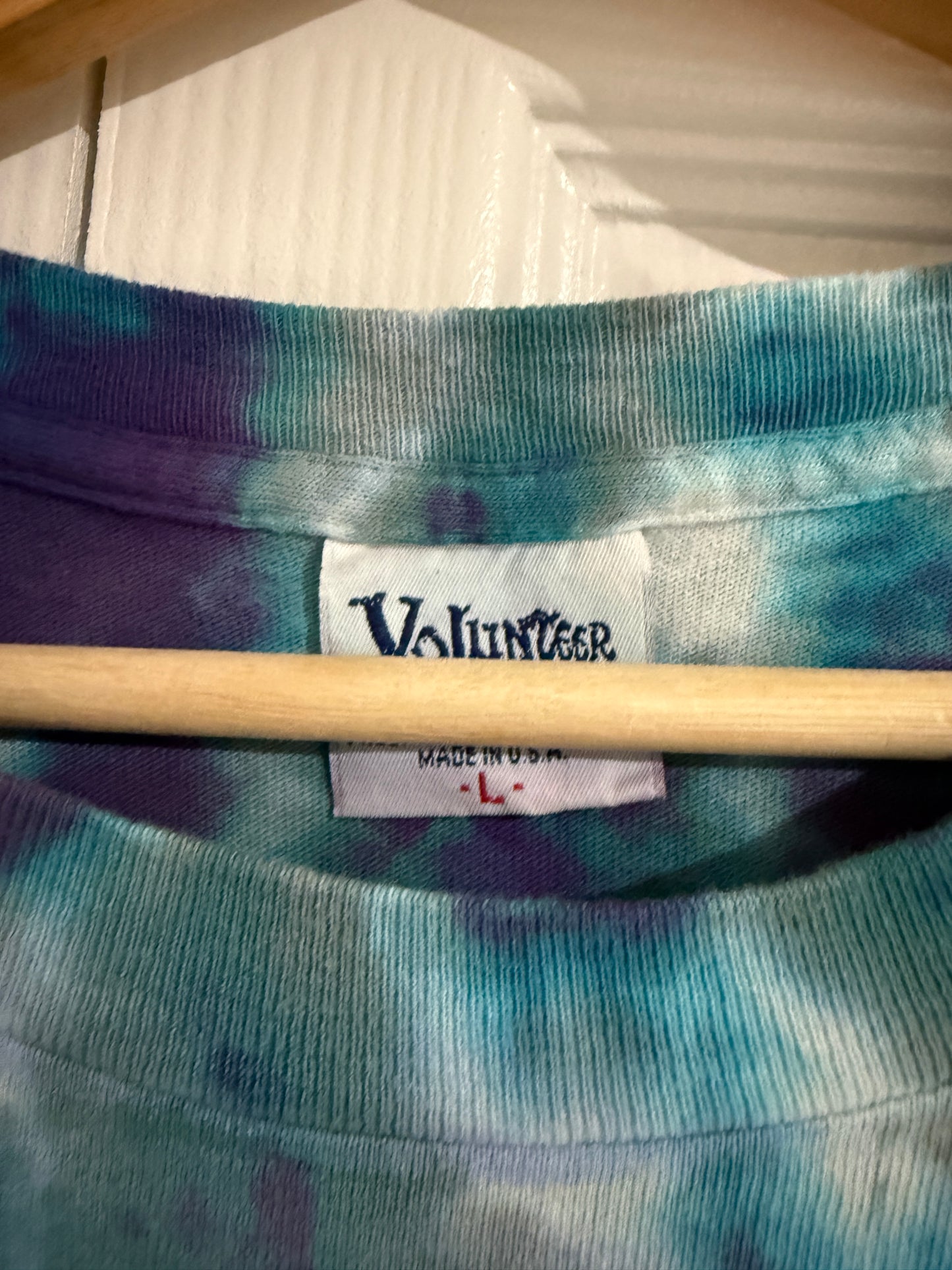 Vintage 1996 Allman Brothers Band Spring Tour Mushroom Tie Dye Shirt L