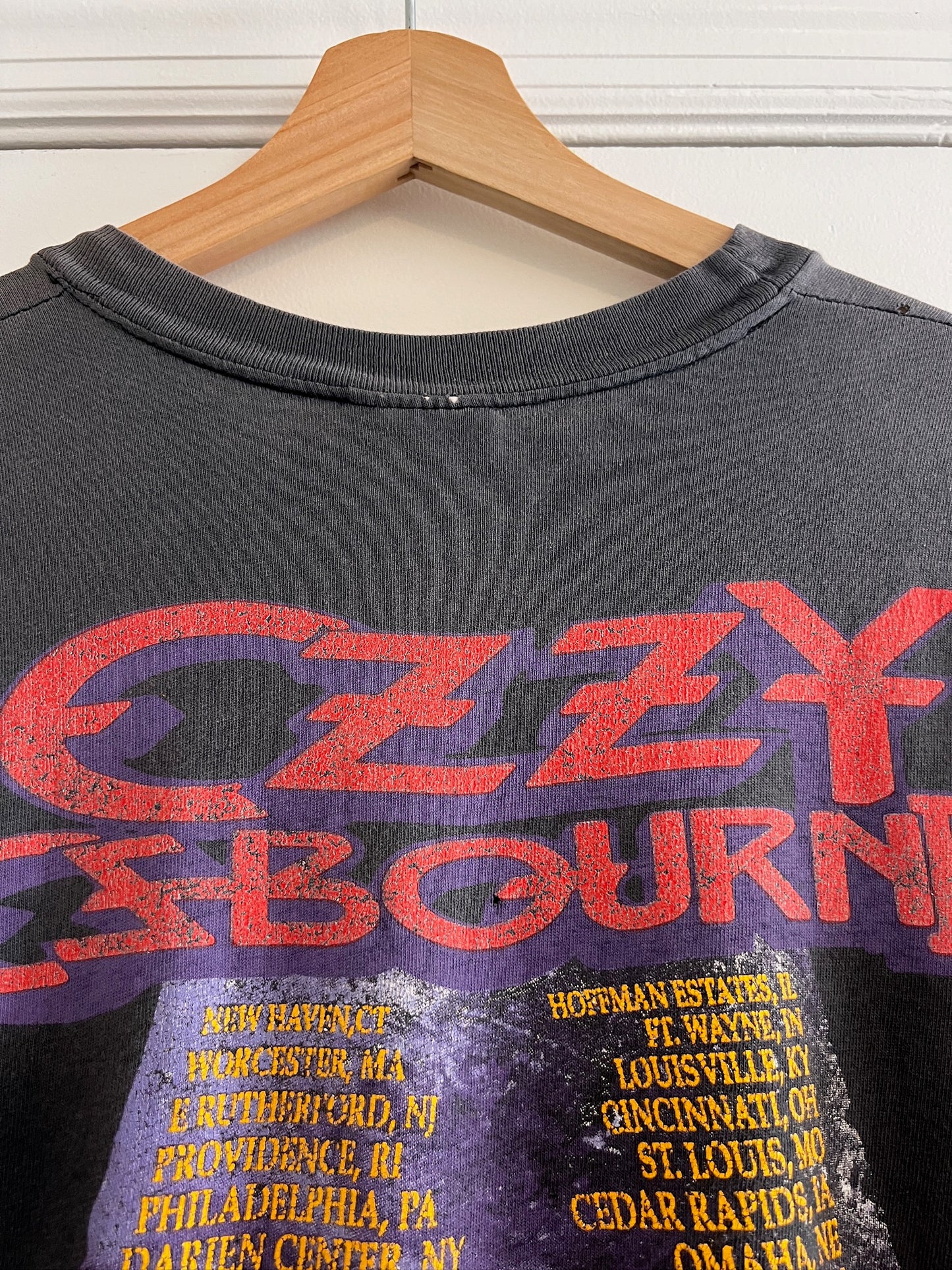 1988 Ozzy Osbourne No Rest for the Dead T-Shirt Sz L