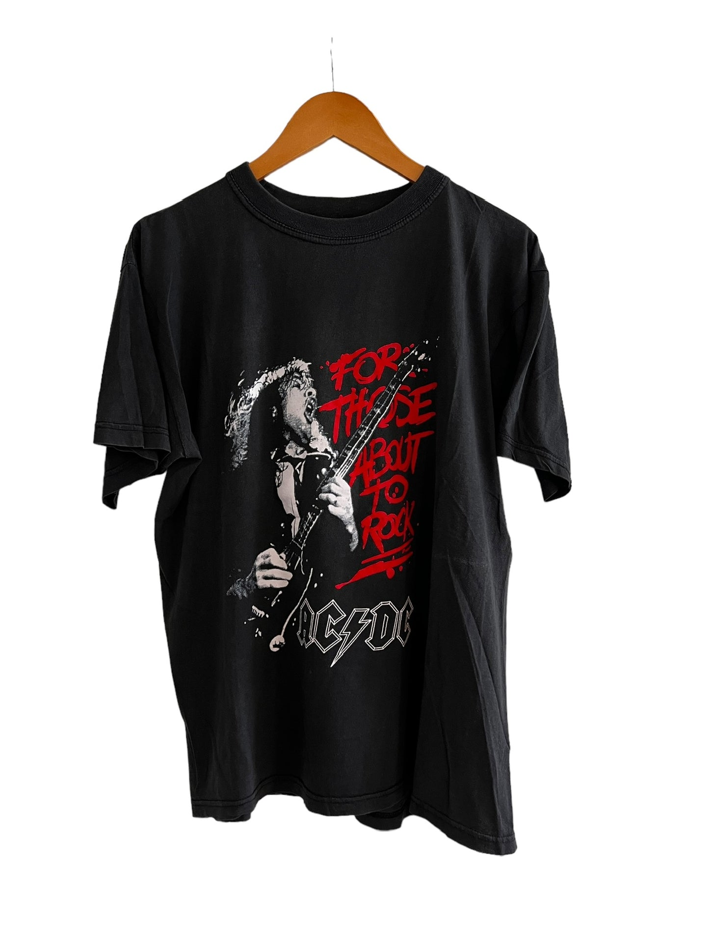 90’s AC/DC We Salute You Euro T-Shirt Sz L