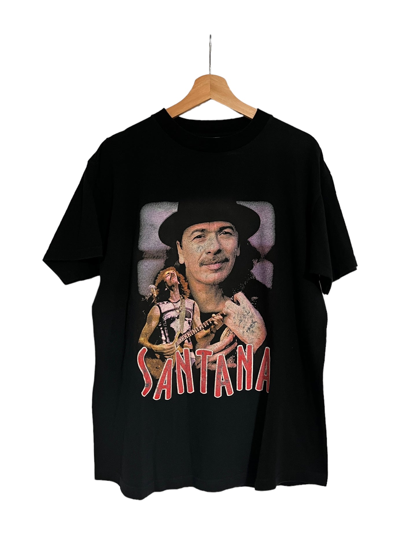 Carlos Santana Rap Style T-Shirt Sz L