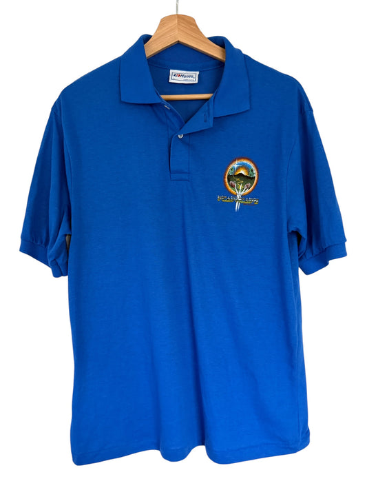 Vintage 1983 Grateful Dead Deadheads Hanes Polo Shirt L