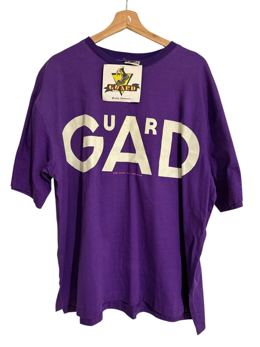 Vintage 1990 Guard House Bali Indonesia G'A'D Graphic T-Shirt Purple