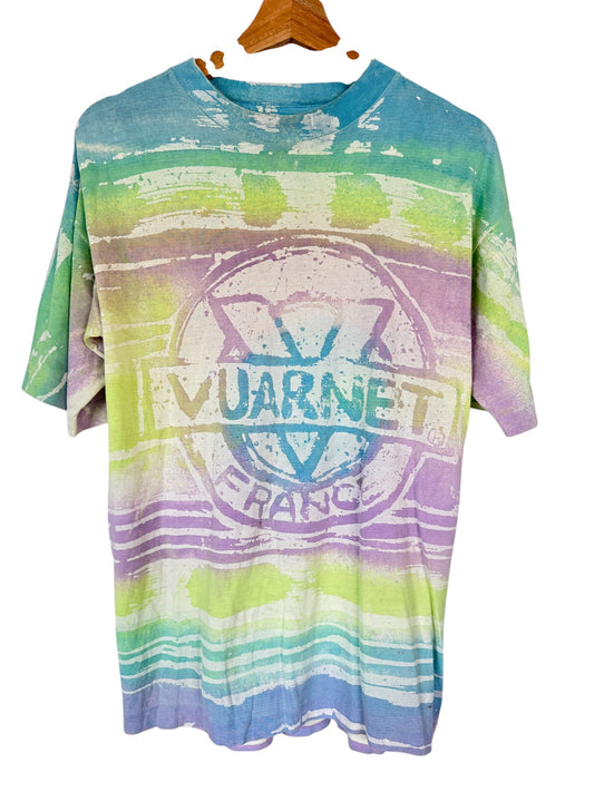 Vintage Surfwear Tie Dye Vuarnet Tee Multicolor Sz M