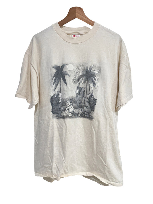 Where The Wild Things Are Vintage Graphic T-Shirt XL