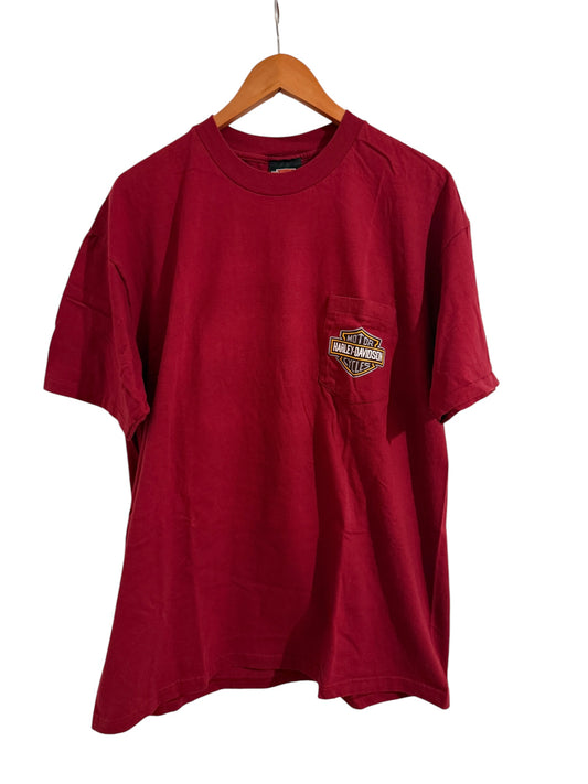 Harley-Davidson St. Augustine FL T-Shirt Maroon XL