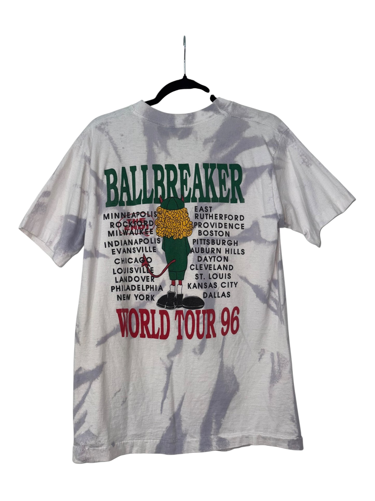 Vintage AC/DC Ballbreaker World Tour Tee Black M