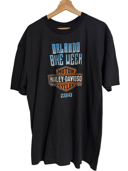 Harley-Davidson Orlando Bike Week 2010 Graphic T-Shirt XL