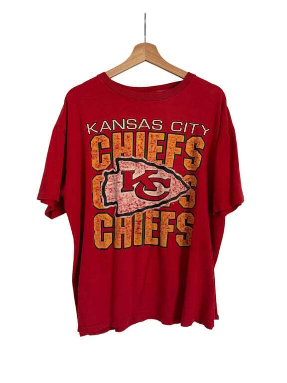 Vintage Kansas City Chiefs KC NFL T-shirt Sz XL