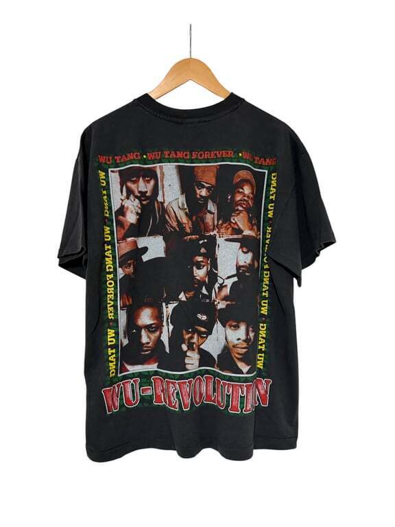 Wu Tang Clan T-Shirt Wu-Tang Forever Rap Hip Hop Reprint T-shirt Sz XL