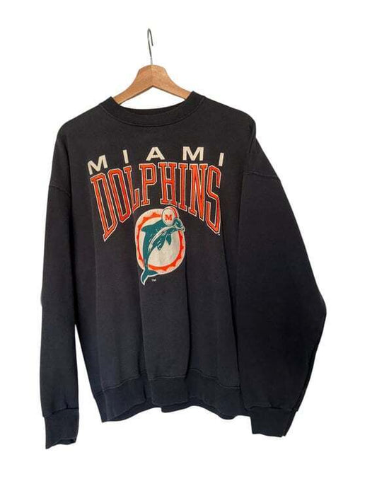 Vintage 90’s Miami Dolphins Crewneck Sz XL