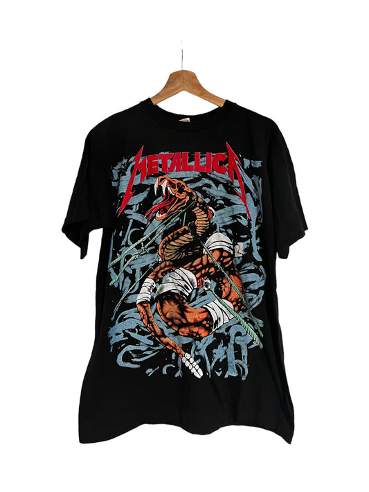 90’s Metallica Euro Spider Snake Skull T-Shirt