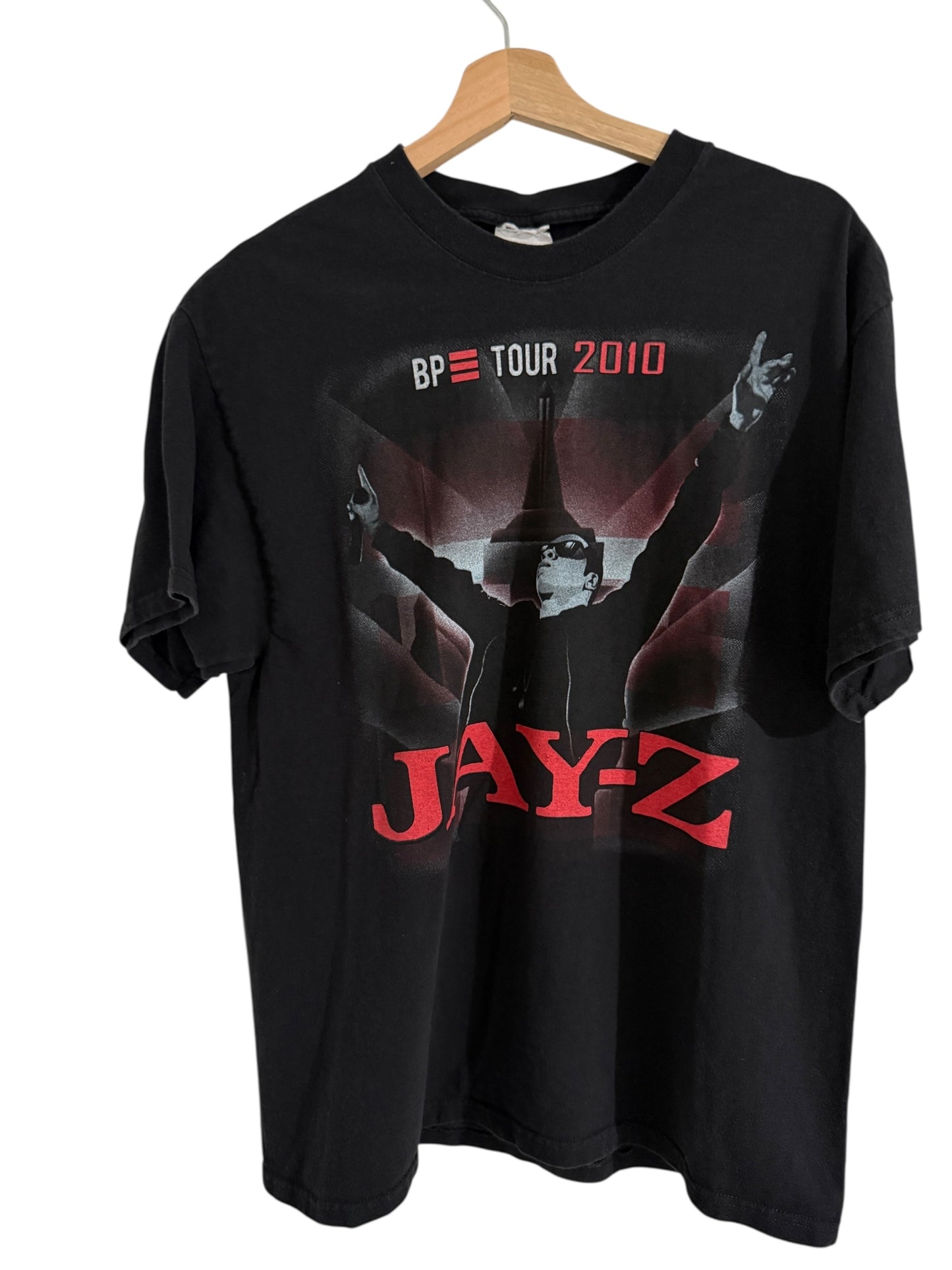 Vintage Jay Z 2010 Concert Tour T-Shirt Sz L