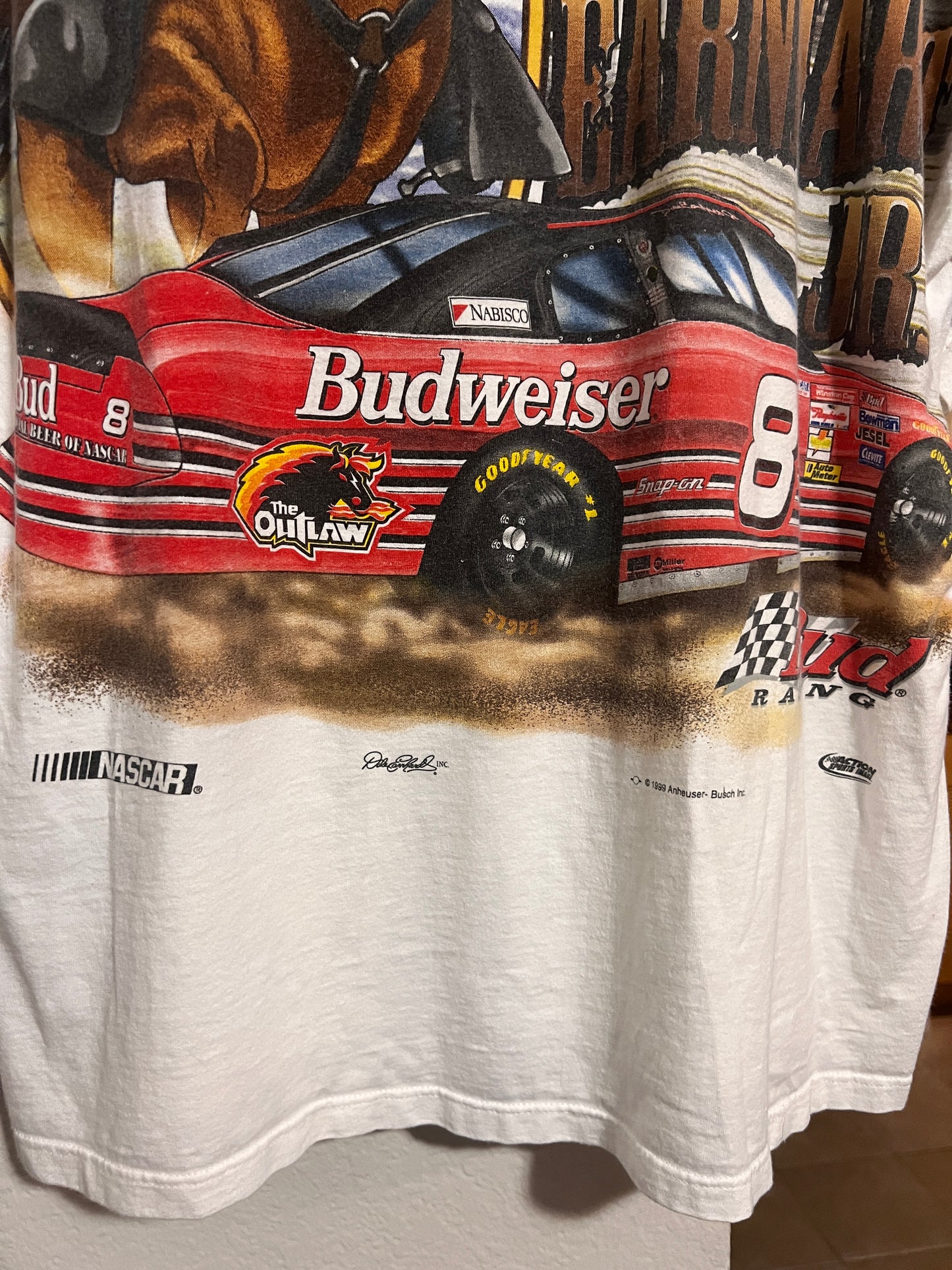 1999 Dale Earnhardt Jr NASCAR T-Shirt Sz XL