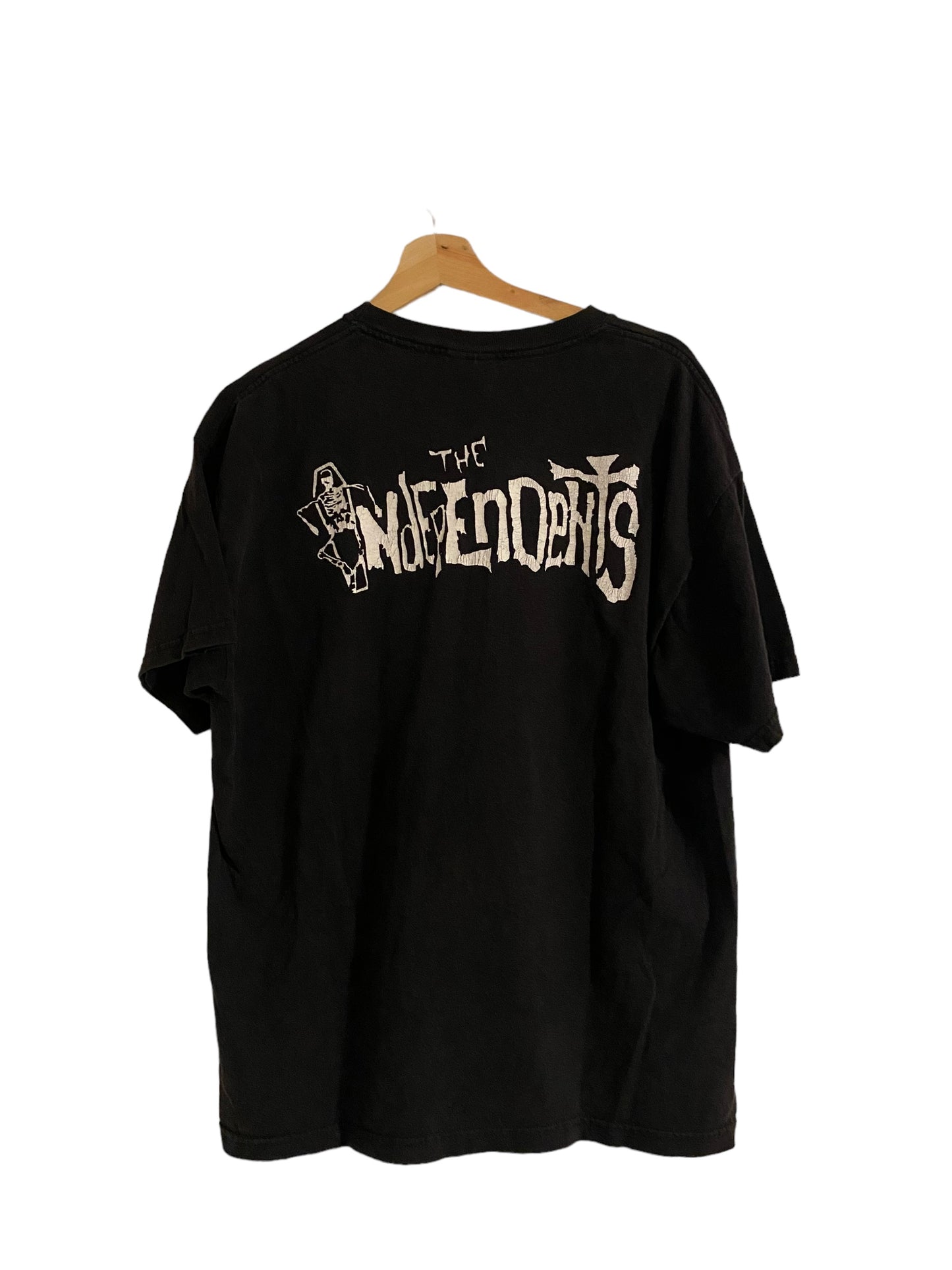 The Independents Skull T-Shirt Sz L