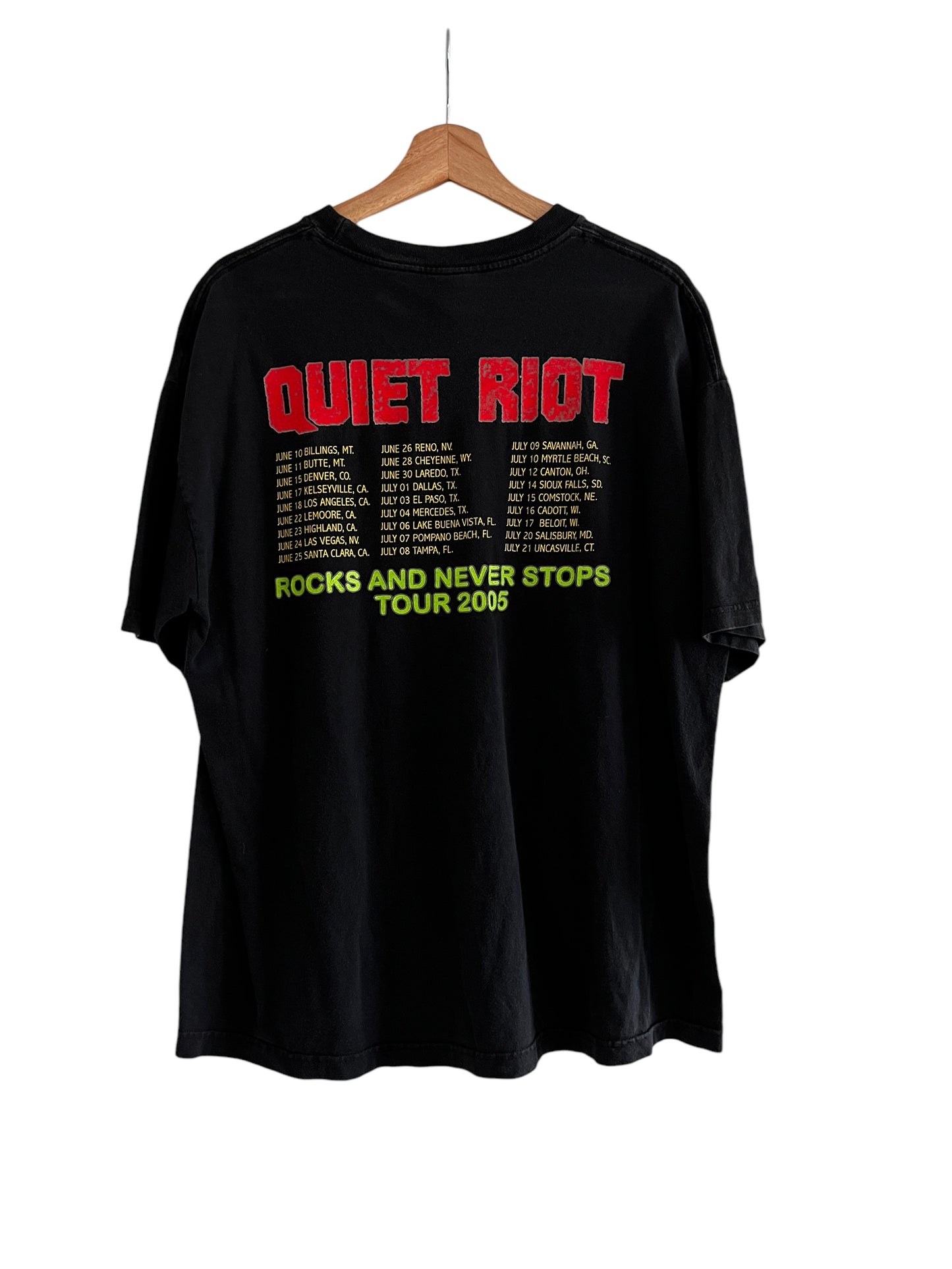 2006 Quiet Riot T-Shirt Sz XL