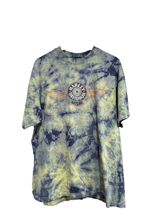 Vintage Harley-Davidson Savannah Georgia Tie-Dye T-Shirt XL