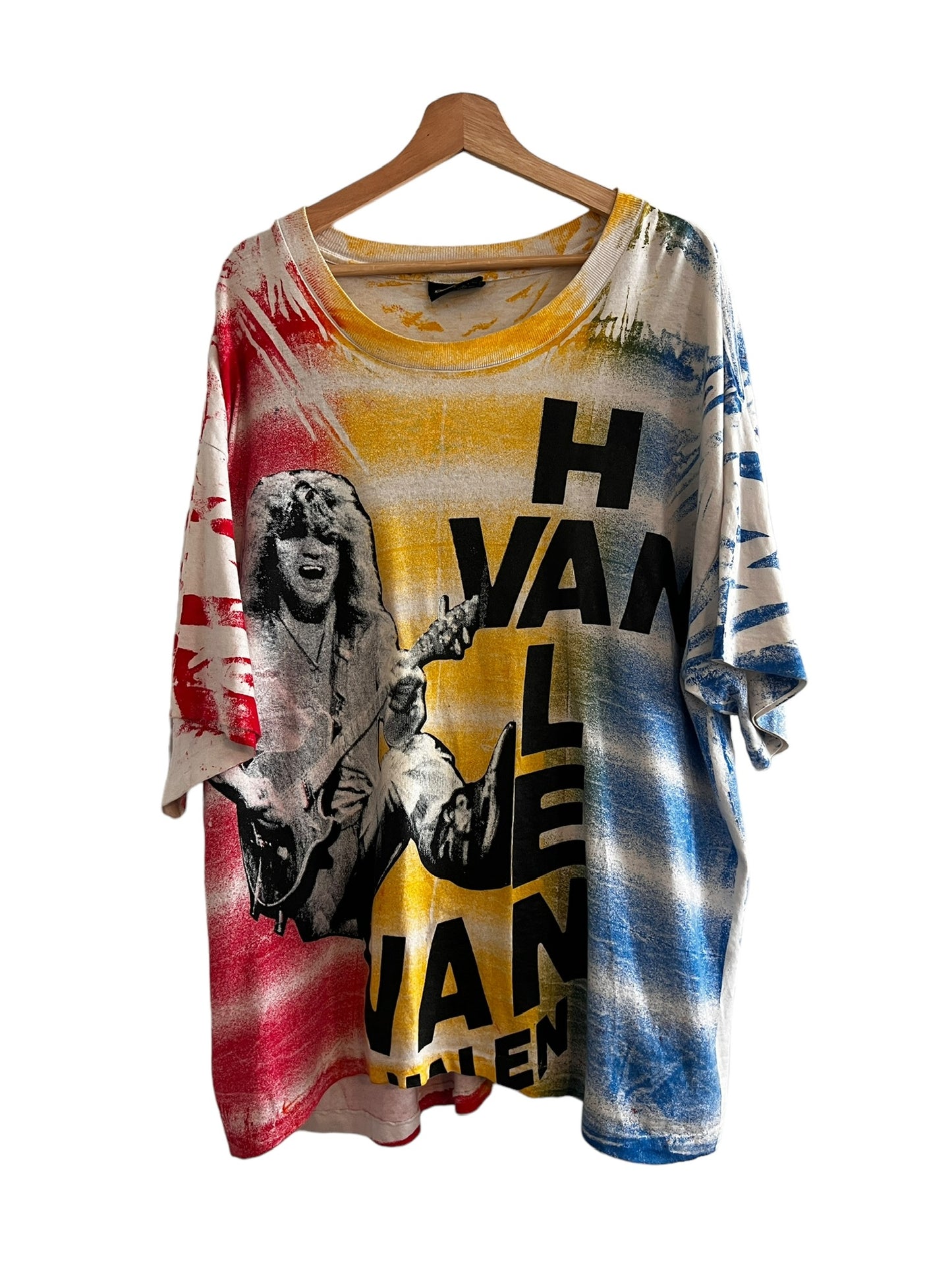 1993 Van Halen Right Here Right Now T-Shirt Sz 2XL