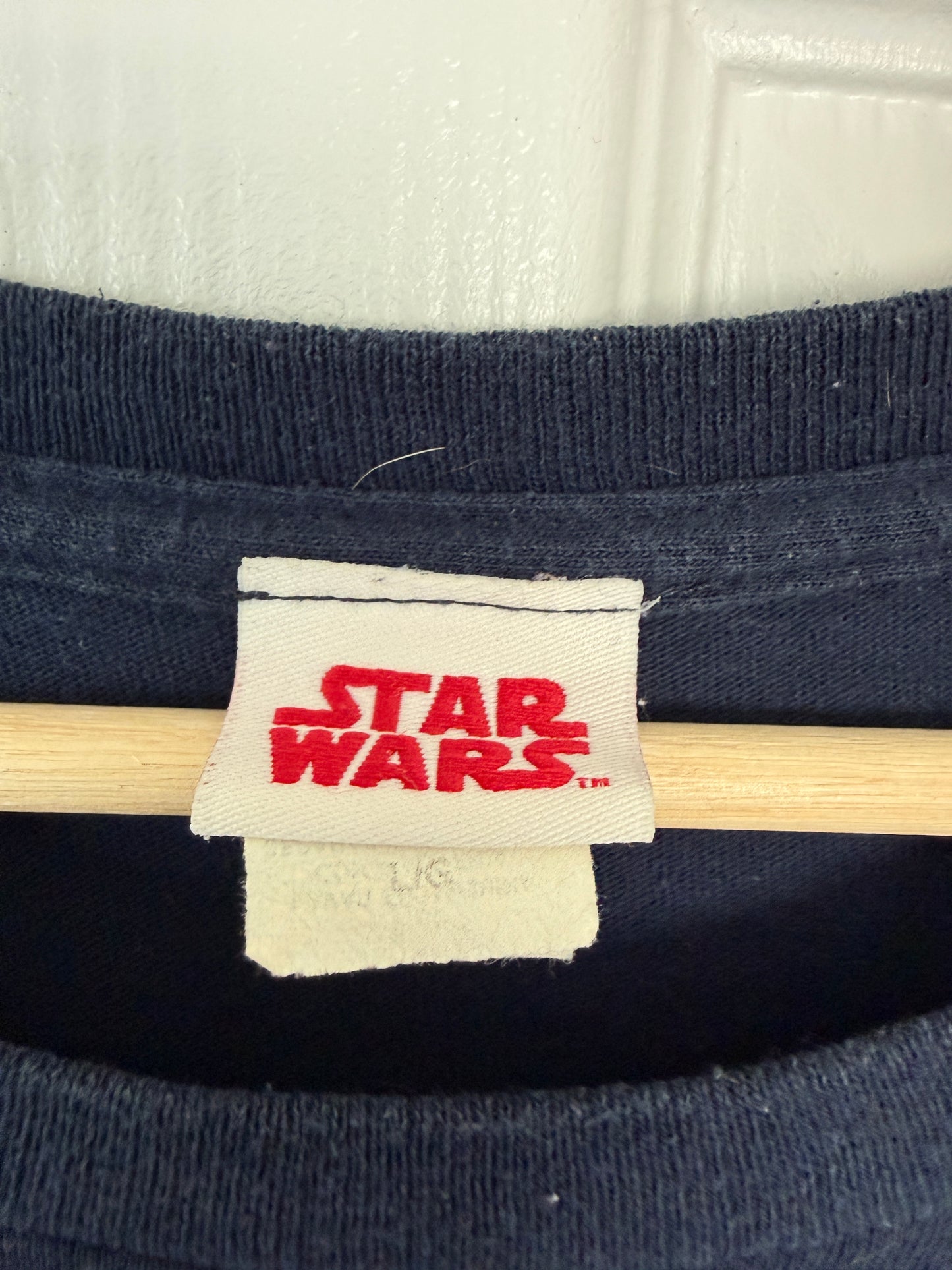 Vintage Star Wars Graphic Tee Navy L