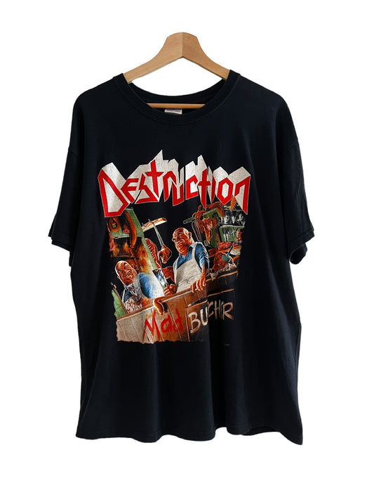 2001 Destruction Mad Butcher T-Shirt Sz L