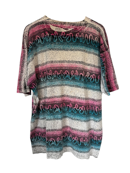 Vintage Waves Surf T-Shirt Sz L