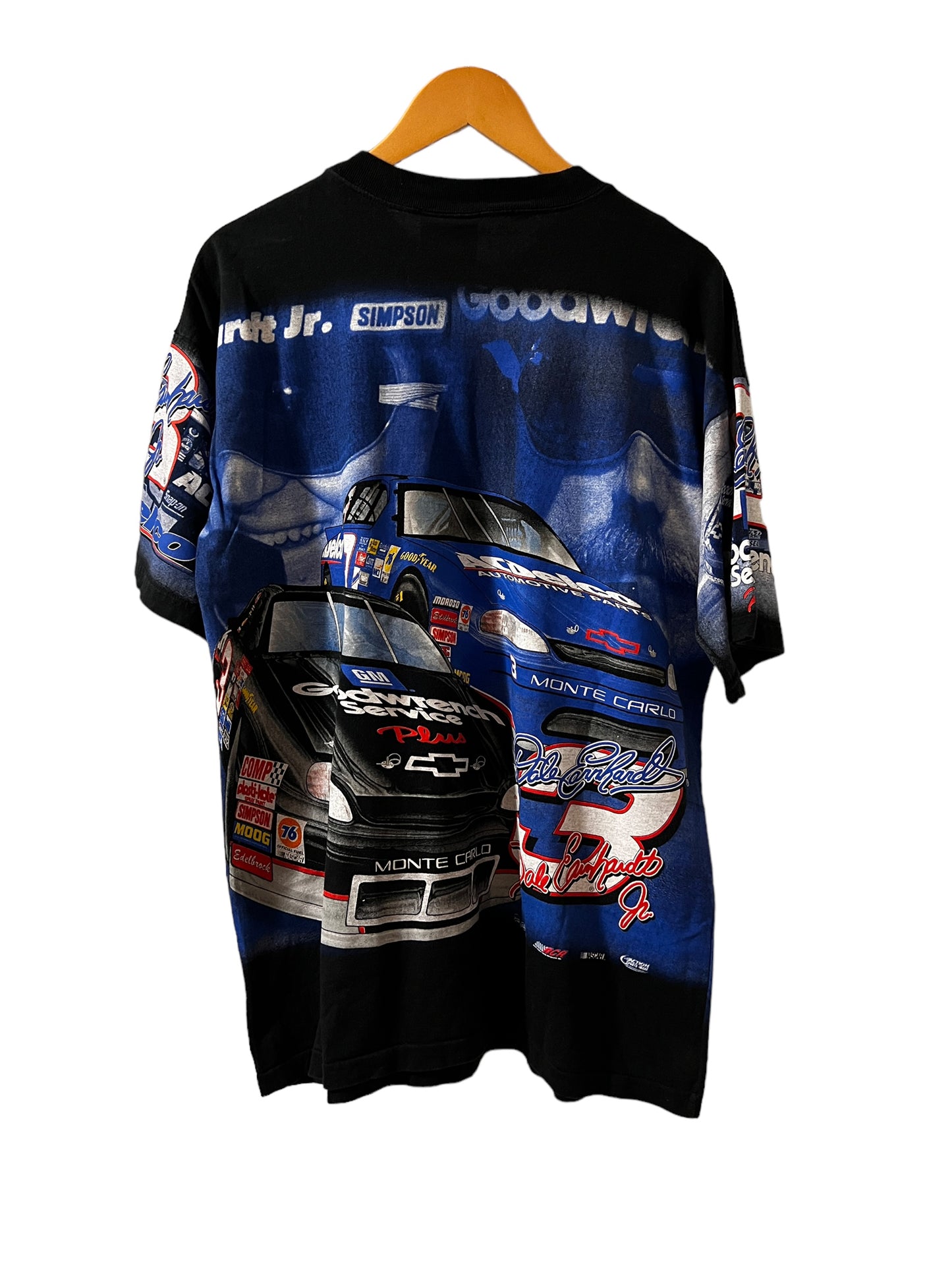 Dale Earnhardt NASCAR AOP T-Shirt Sz L