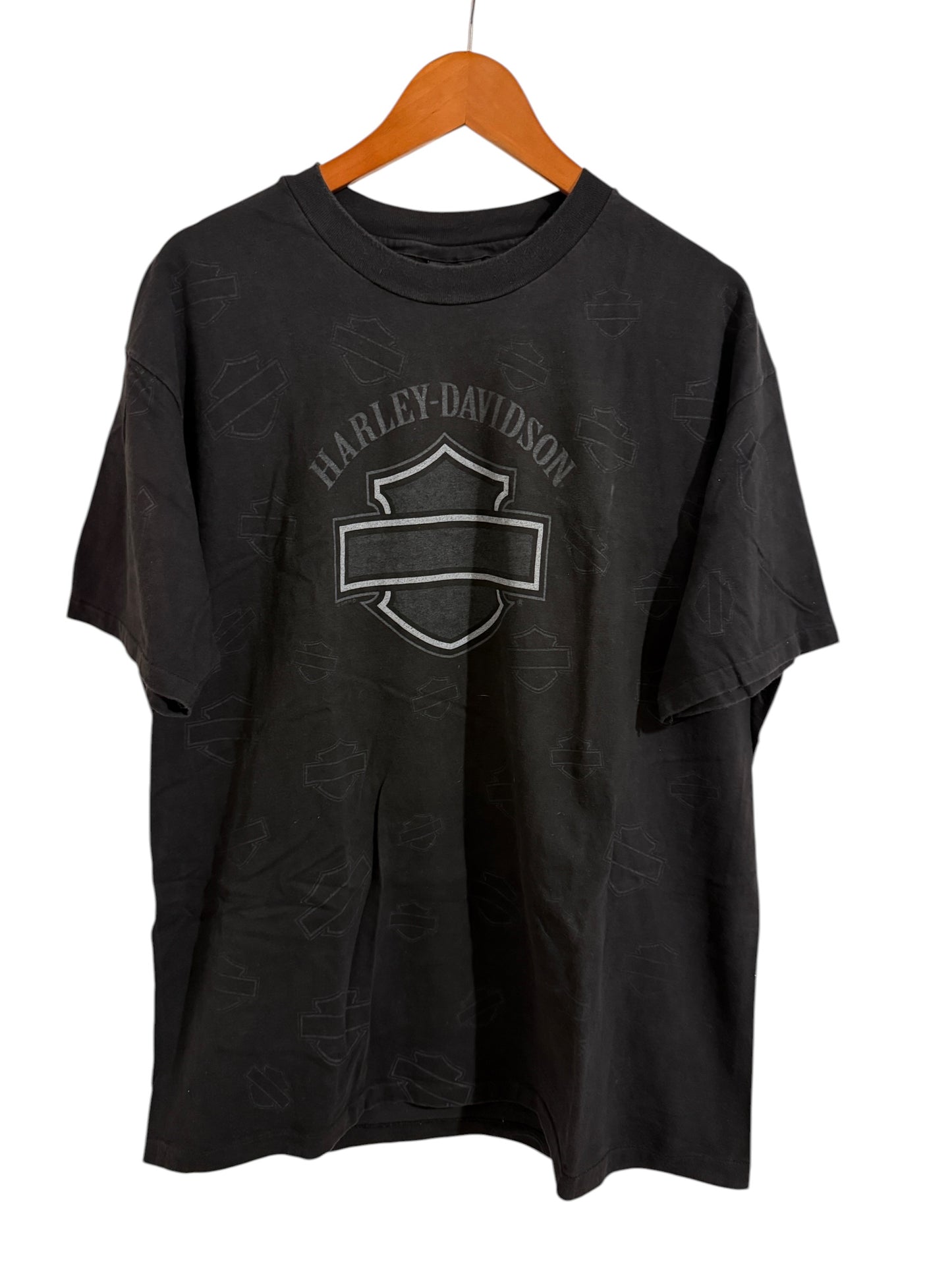 Vintage 90s Harley-Davidson AOP T-Shirt GA XL