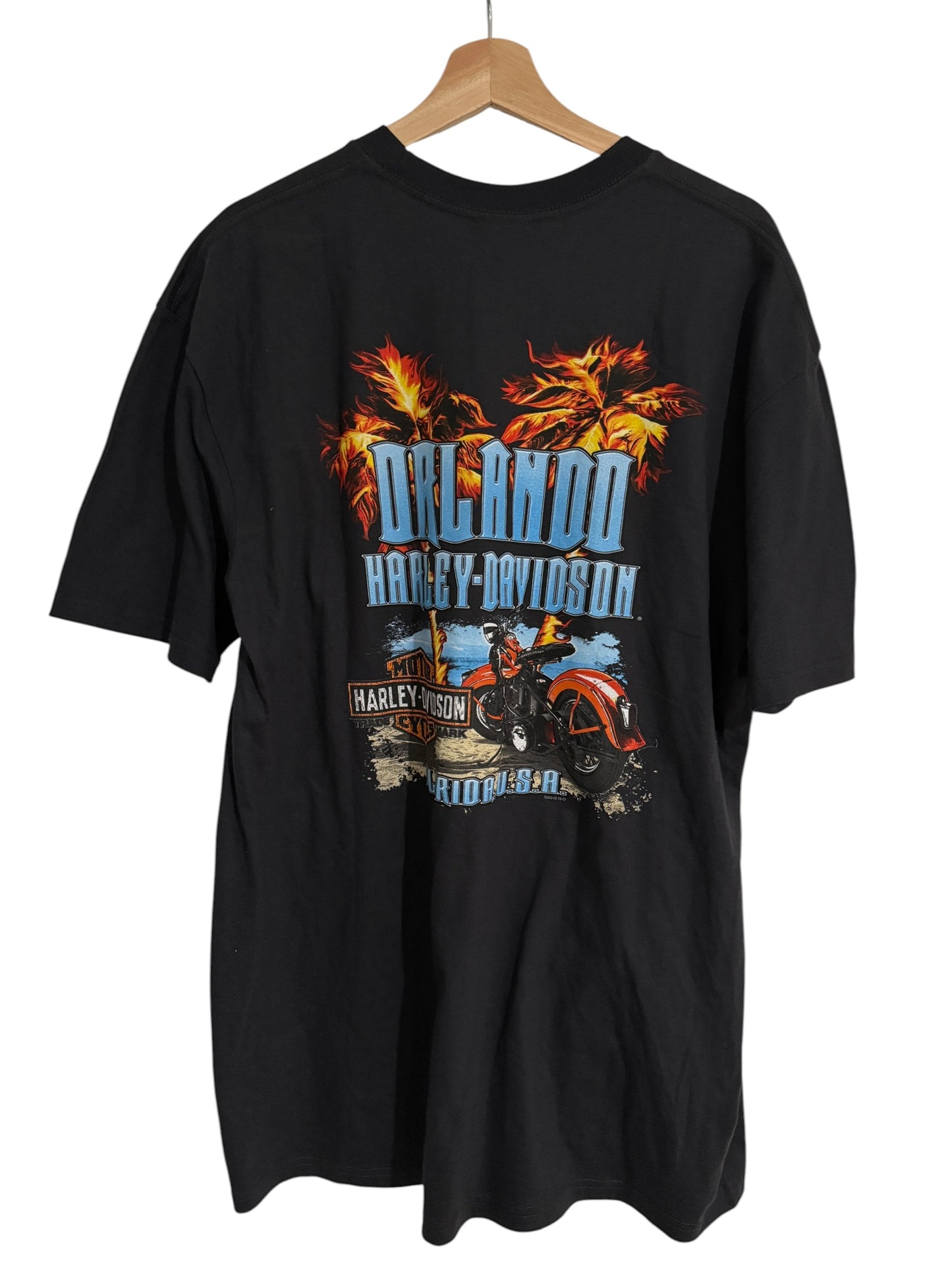 Harley-Davidson Orlando Bike Week 2010 Graphic T-Shirt XL