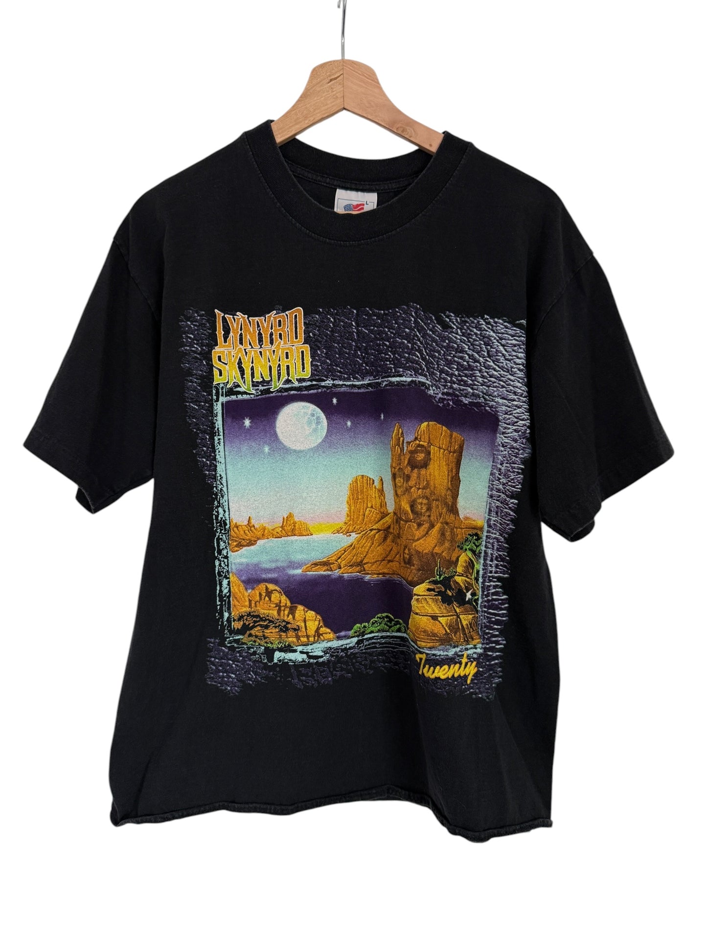 Vintage Lynyrd Skynyrd Twenty Graphic Tee Black L