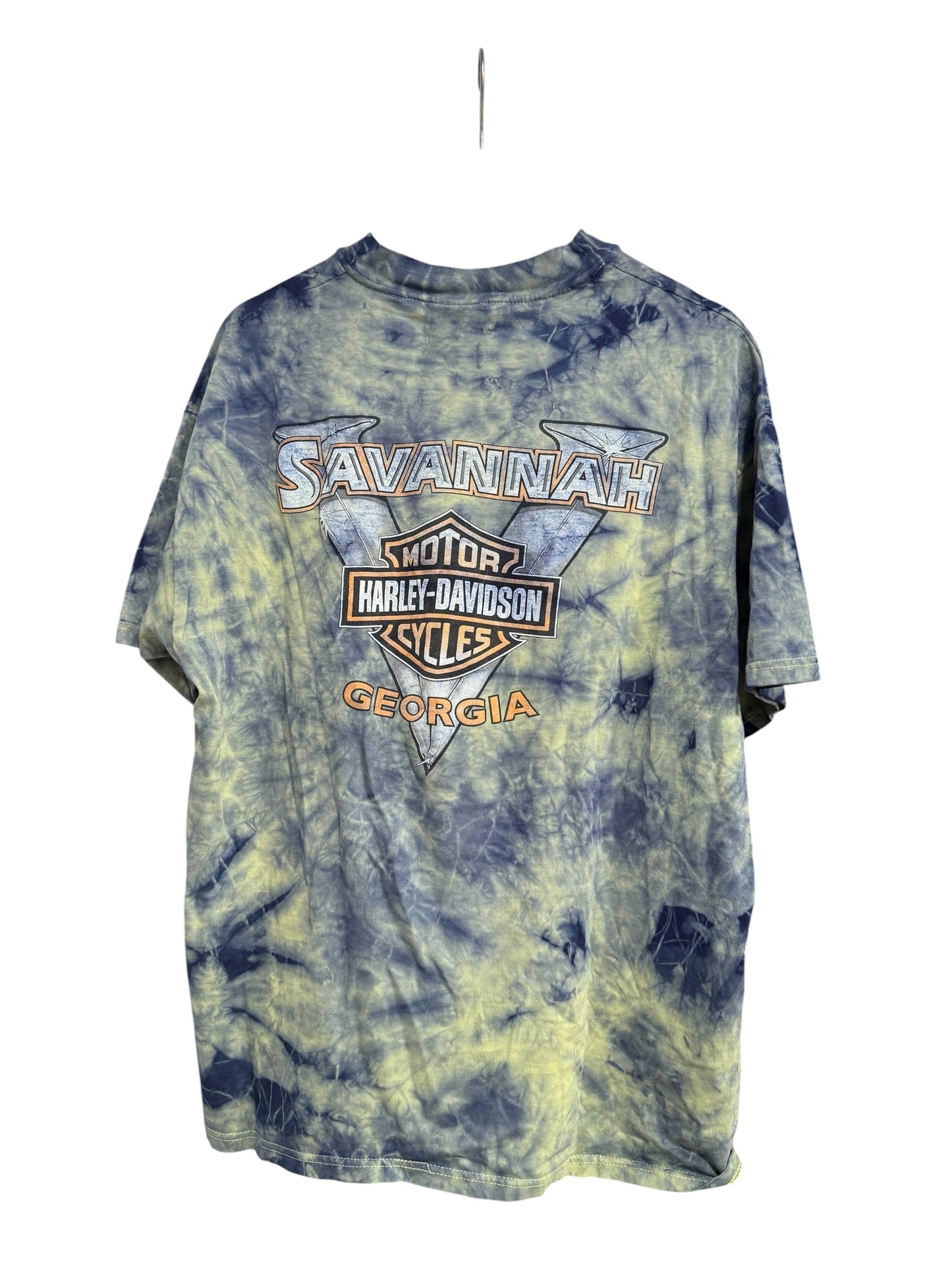 Vintage Harley-Davidson Savannah Georgia Tie-Dye T-Shirt XL