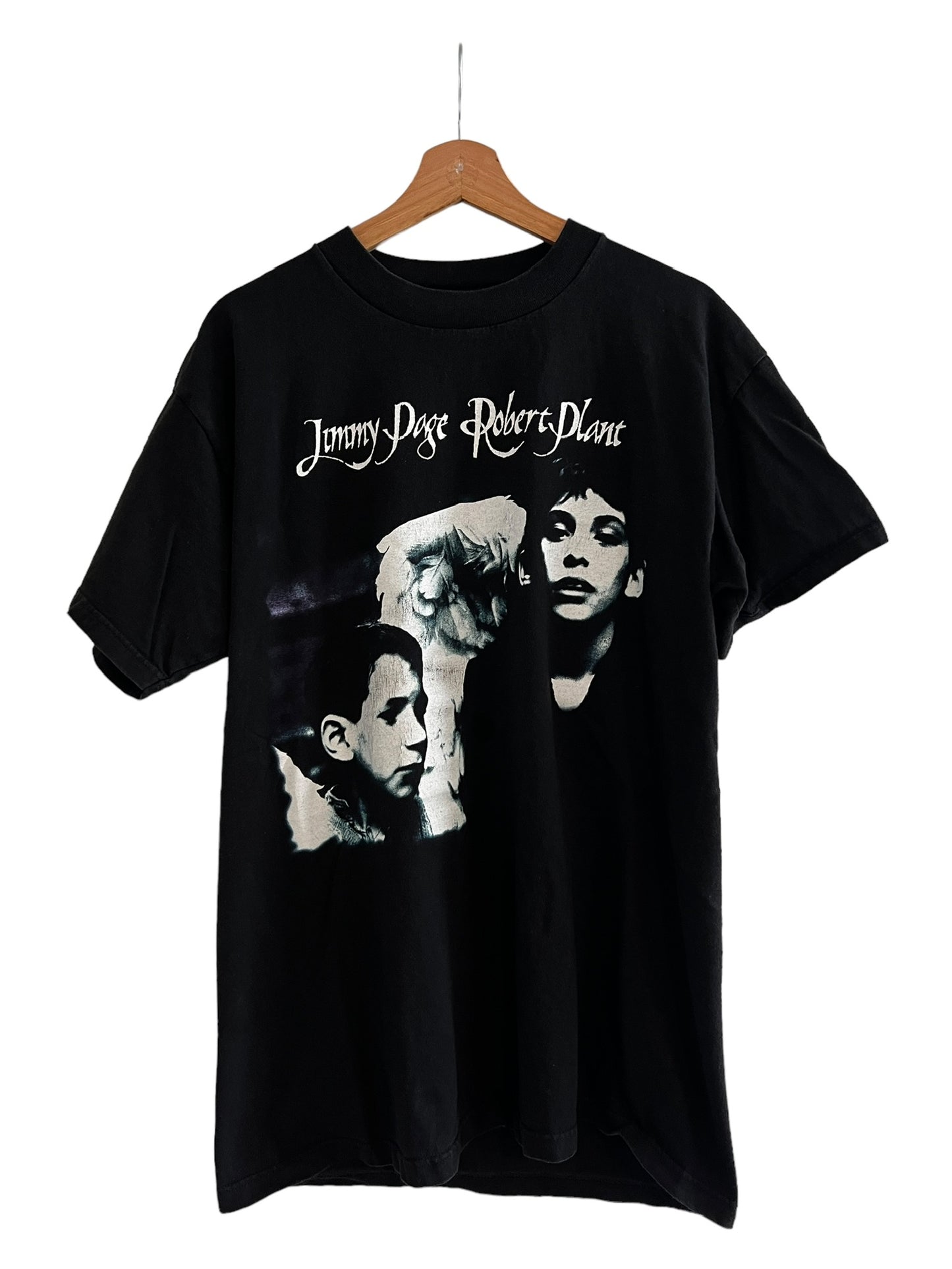 1998 Jimmy Page & Robert Plant Tour T-Shirt Sz L