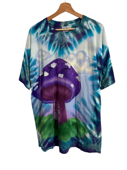 Vintage 1996 Allman Brothers Band Spring Tour Mushroom Tie Dye Shirt L