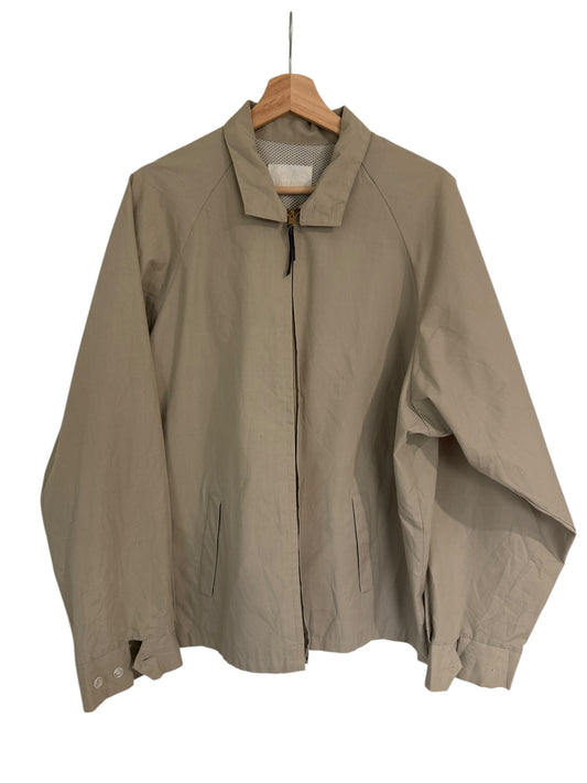 Vintage Simpson's Perma Prest Harrington Style Jacket Tan Windbreaker L