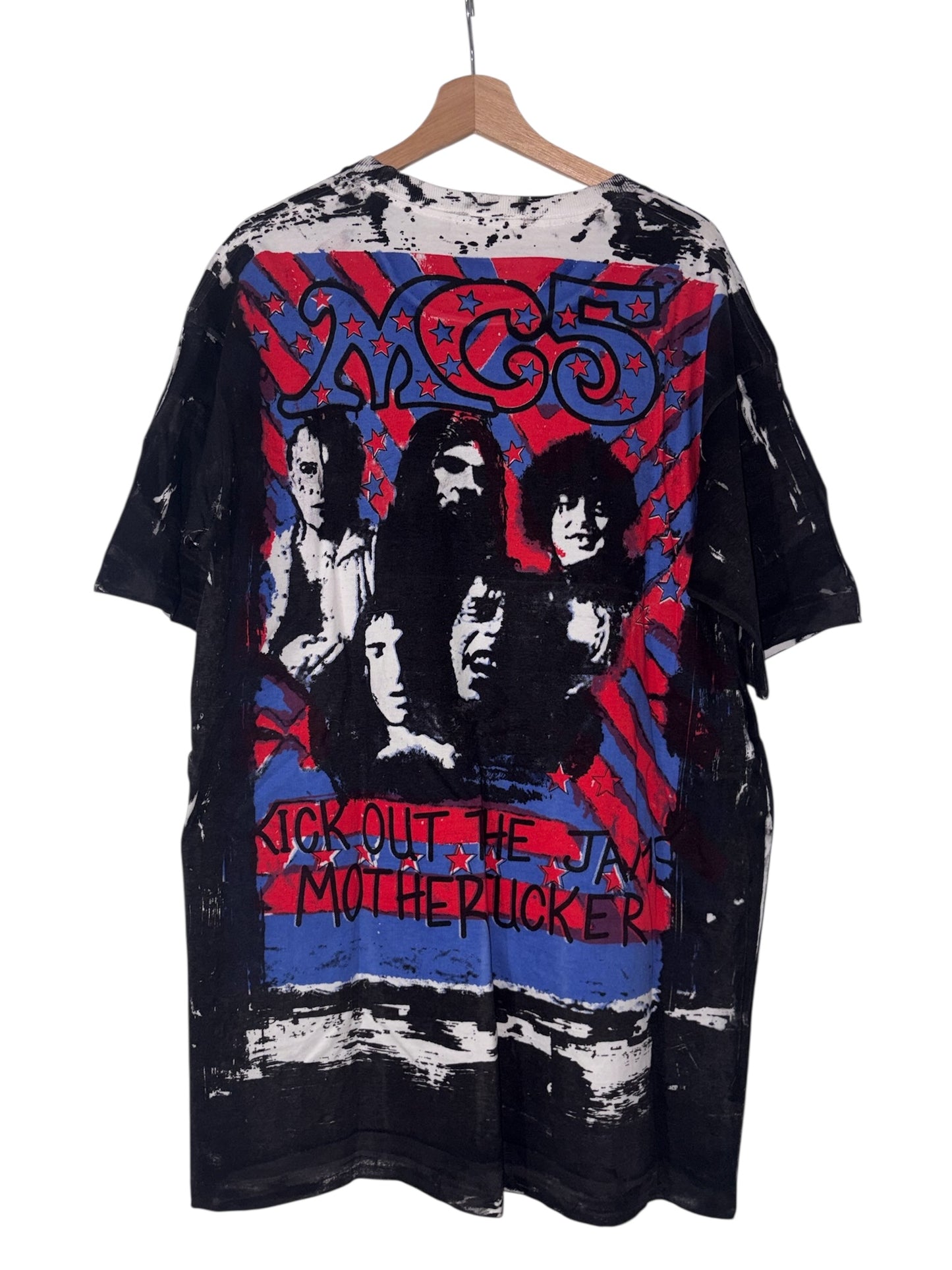Vintage MC5 Kick Out The Jams Mosquitohead Style T-Shirt Sz XL