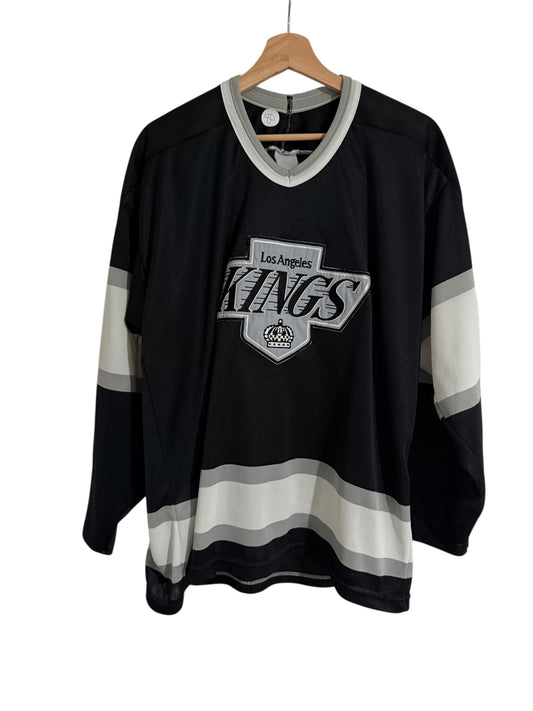 Vintage 90s Los Angeles Kings CCM Maska NHL Hockey Jersey Sz L