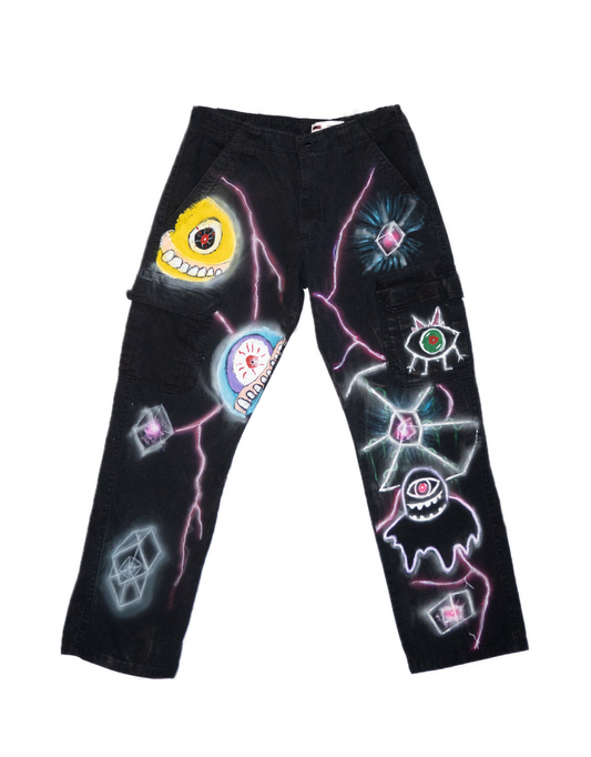 HAND-PAINTED PANTS – INSPIRED BY YOU – VH × KAI