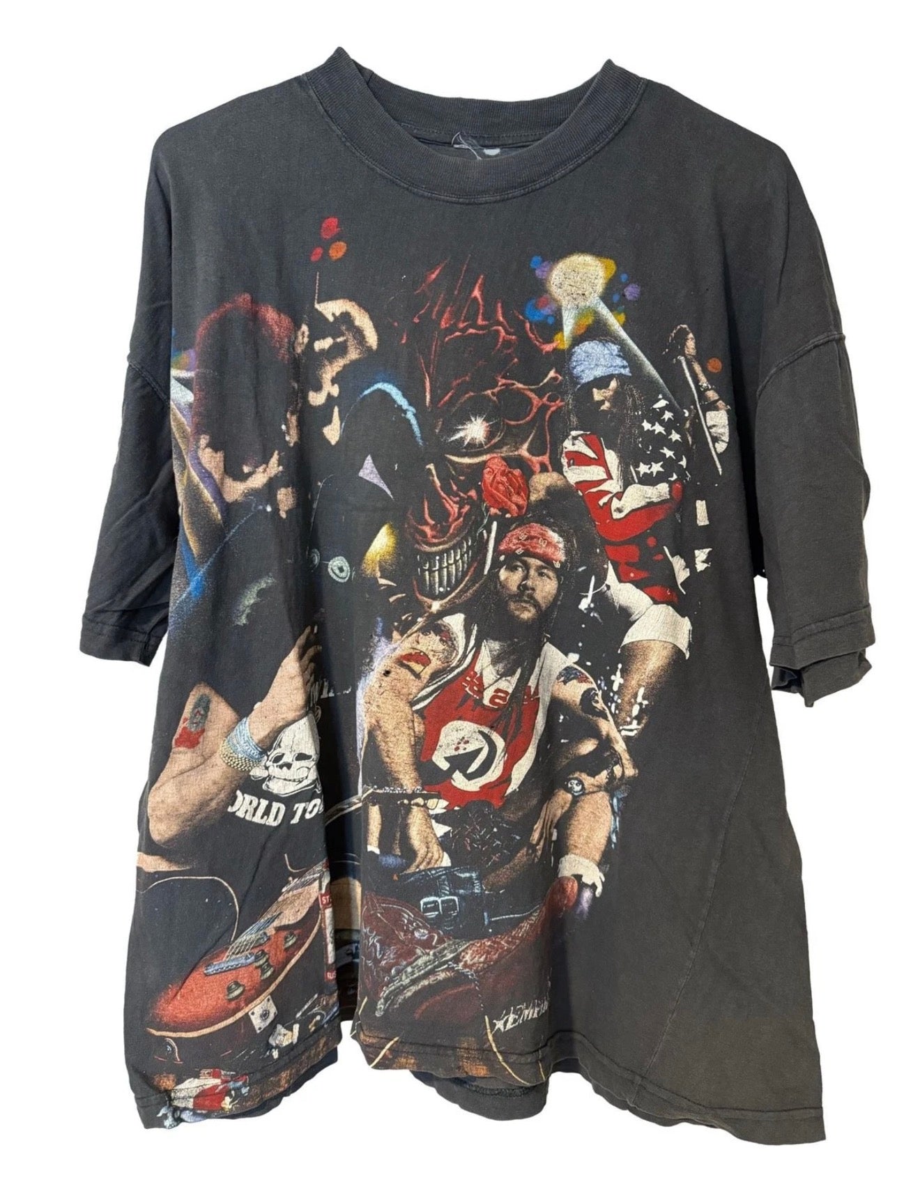 Vintage Guns N Roses T-Shirt 90s Euro L