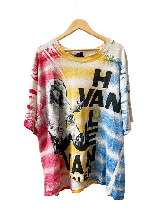 Vintage Van Halen All Over Print Graphic Tee 2XL